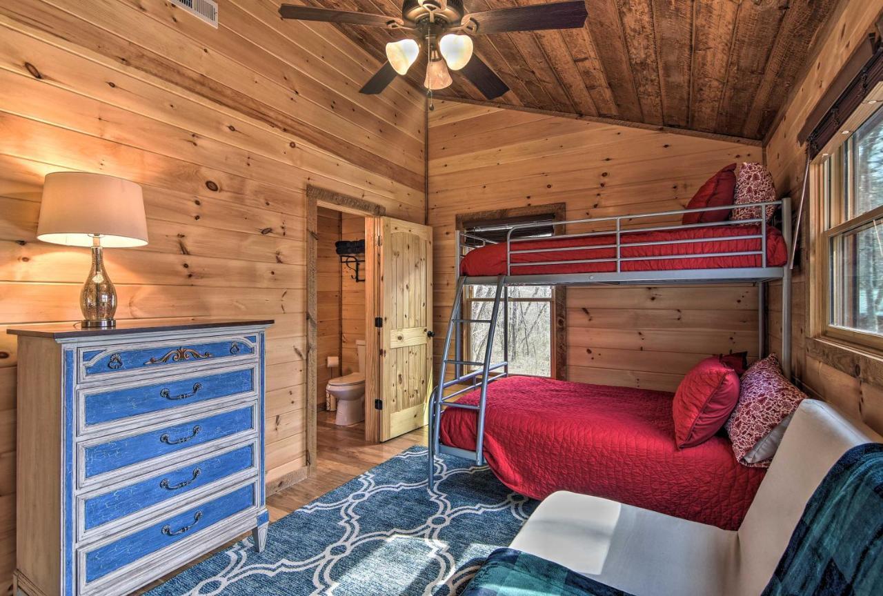 Modern Murphy Cabin With Nottely River Views! Kültér fotó