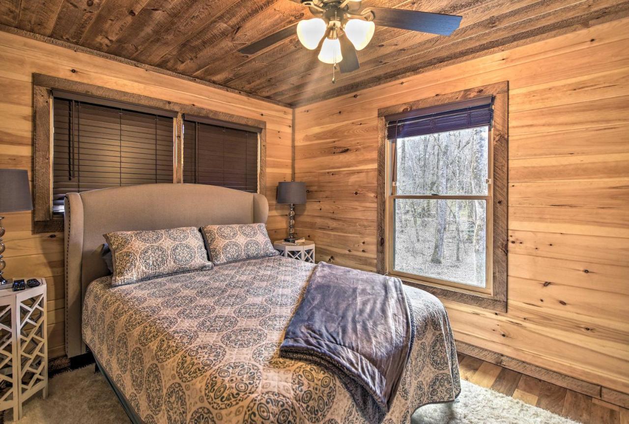 Modern Murphy Cabin With Nottely River Views! Kültér fotó