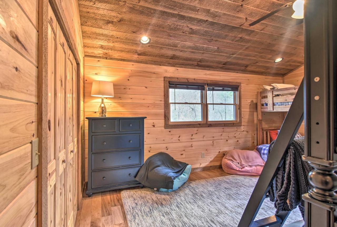 Modern Murphy Cabin With Nottely River Views! Kültér fotó
